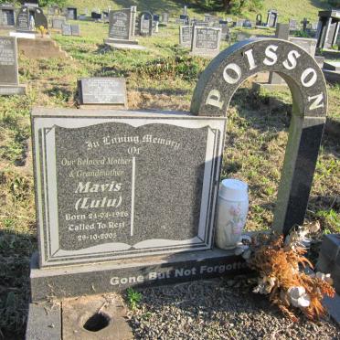 POISSON Mavis 1926-2005