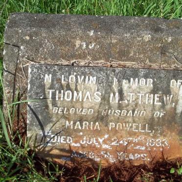 POWELL Thomas Matthew  -1933