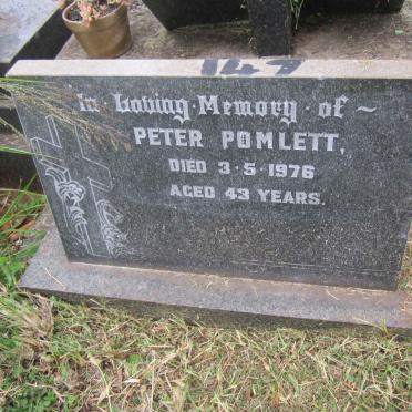 POMLETT Peter -1976