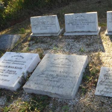 PORTER James, BUTLER -1967 :: BUTLER-PORTER Georgina Harriet -1986 :: BUTLER-PORTER Georgina Anne -1987