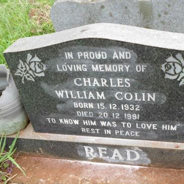 READ Charles William Colin 1932-1991