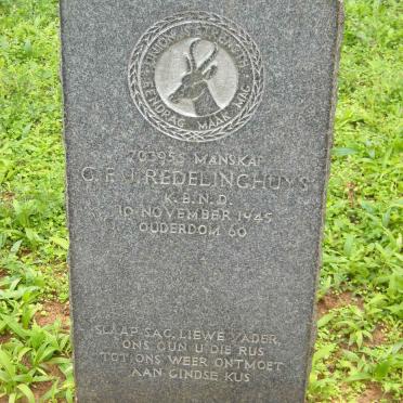 REDELINGHUYS G.F.J. -1945