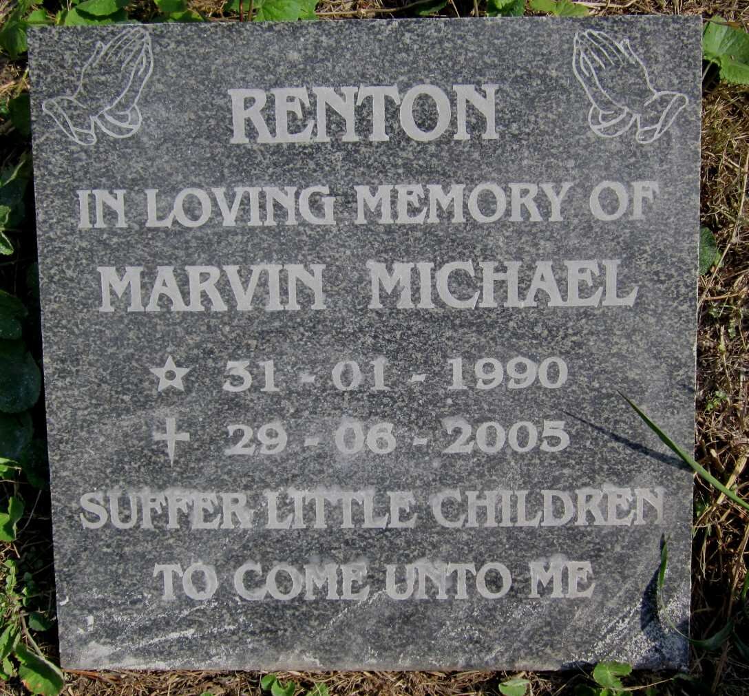 RENTON Marvin Michael 1990-2005