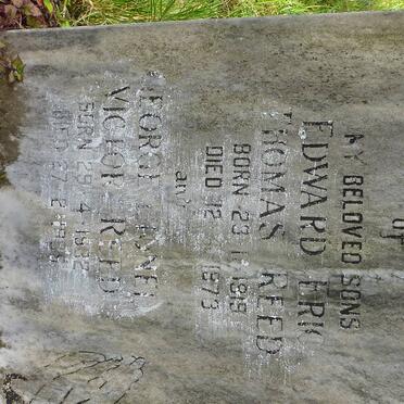 REED George Thomas Thorpe -1932 :: REED Rosie 1896-1986 :: REED Edward 1919-1973 :: REED George Lionel Victor 1932-1995