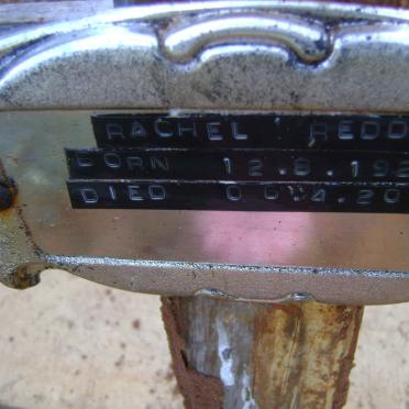 REDDY Rachel 1928-2014