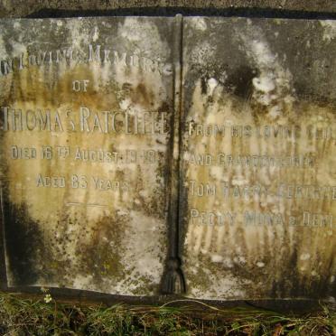 RATCLIFFE Thomas -1948