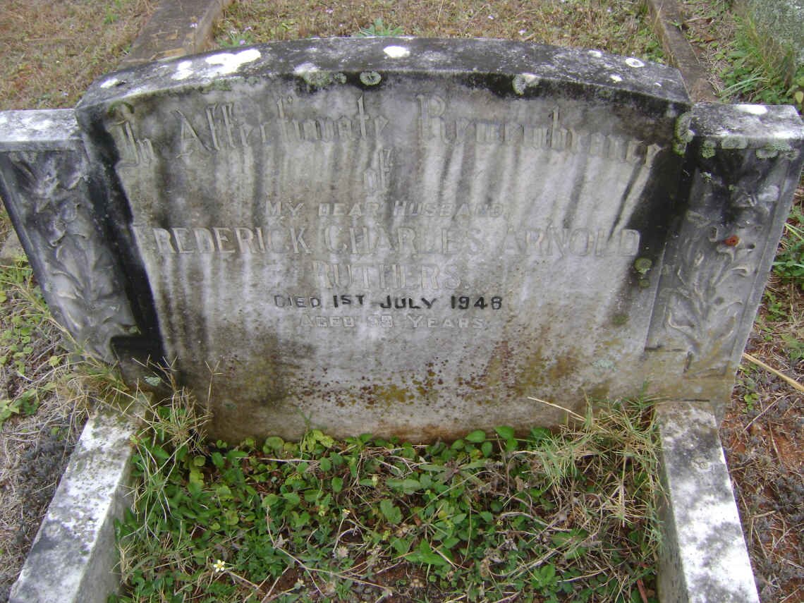 RUTHERS Frederick Charles Arnold -1948