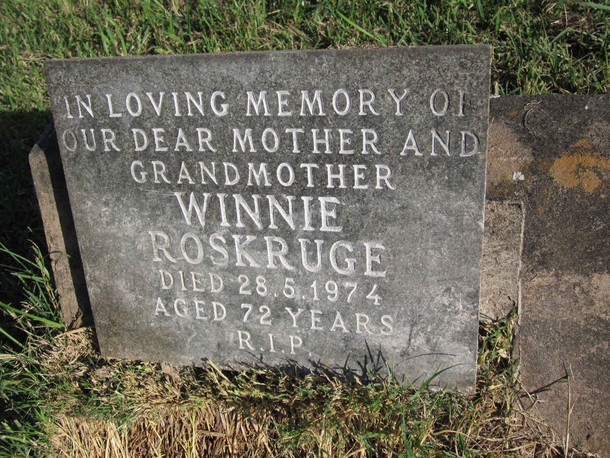 ROSKRUGE Winnie -1974