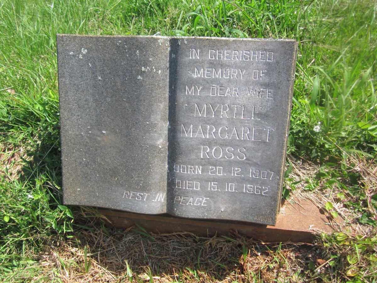 ROSS Myrtle Margaret 1907-1962