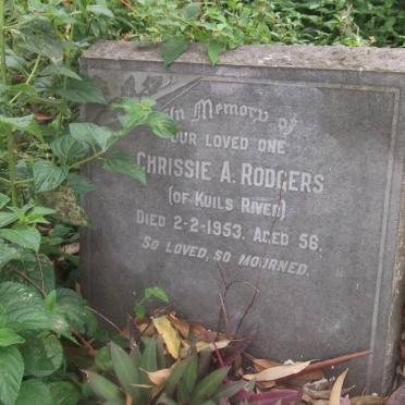 RODGERS Chrissie A. -1953