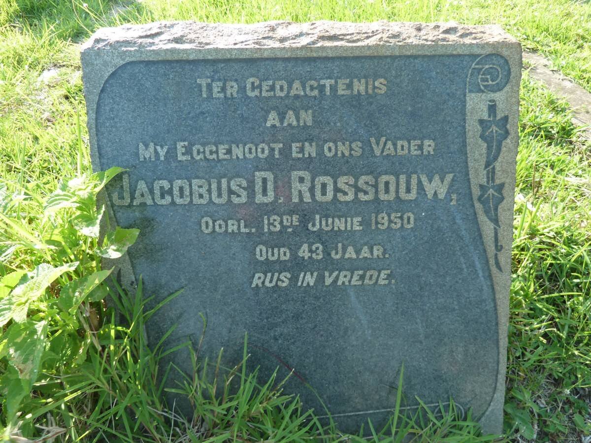 ROSSOUW Jacobus D. -1950
