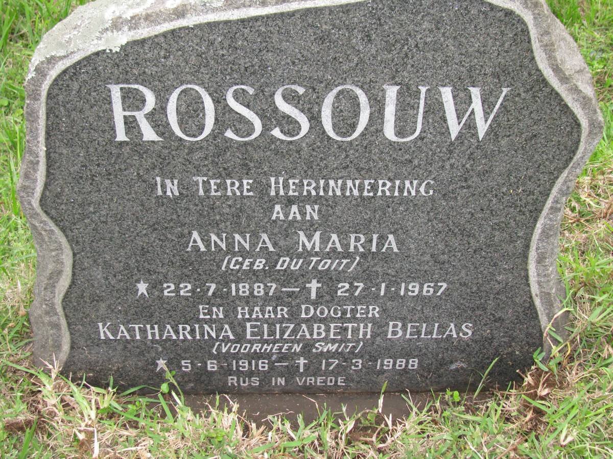 ROSSOUW :: DU TOIT :: BELLAS :: SMIT