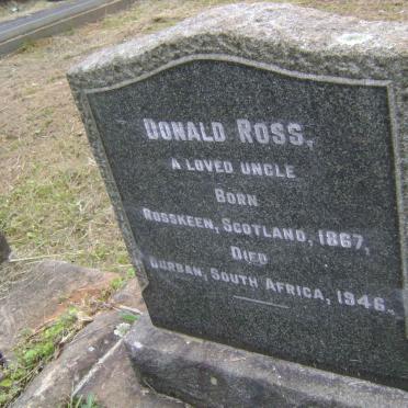 ROSS Donald 1867-1946