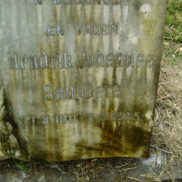 ROUX Abraham Ignatius Johannes, le 1901-1946 :: SAUNDERS Hendrik Johannes 1911-1965