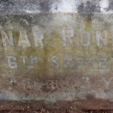 RONANDER Einar -1940