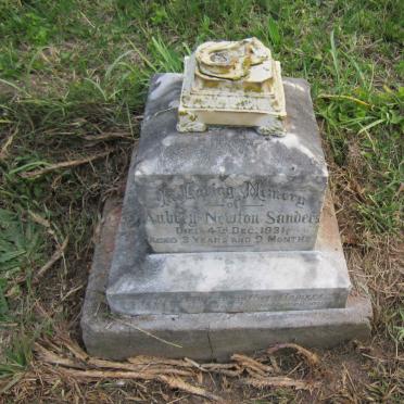 SANDERS Aubrey Newton -1931