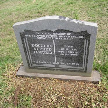 SAMUELS Douglas Alfred 1920-2002