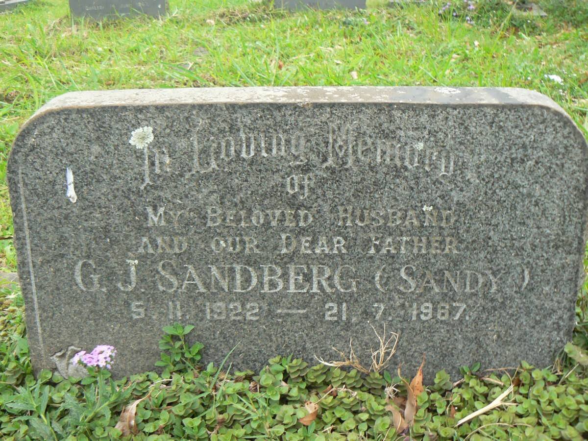 SANDBERG G.J. 1922-1967
