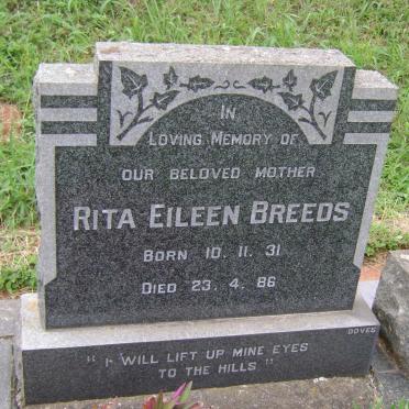 BREEDS Rita Eileen 1931-1986