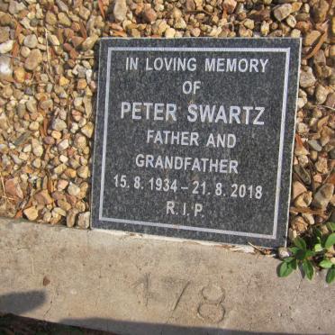 SWARTZ Peter 1934-2018