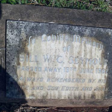 SEYMOUR Bill W.C. -1962
