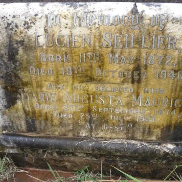 SEILLIER Lucien 1872-1940 &amp; Marie Augusta Mauricia 1874-1957