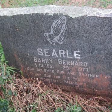 SEARLE Barry Bernard 1951-1973