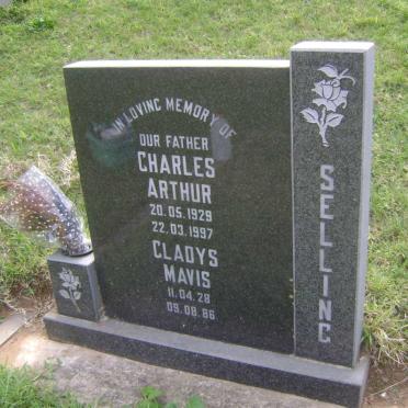 SELLING Charles Arthur 1929-1997 &amp; Gladys Mavis 1928-1986