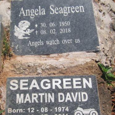 SEAGREEN Angela 1950-2018 :: SEAGREEN Martin David 1974-2011