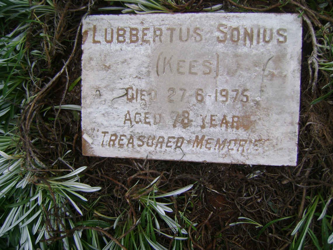 SONIUS Lubbertus -1975