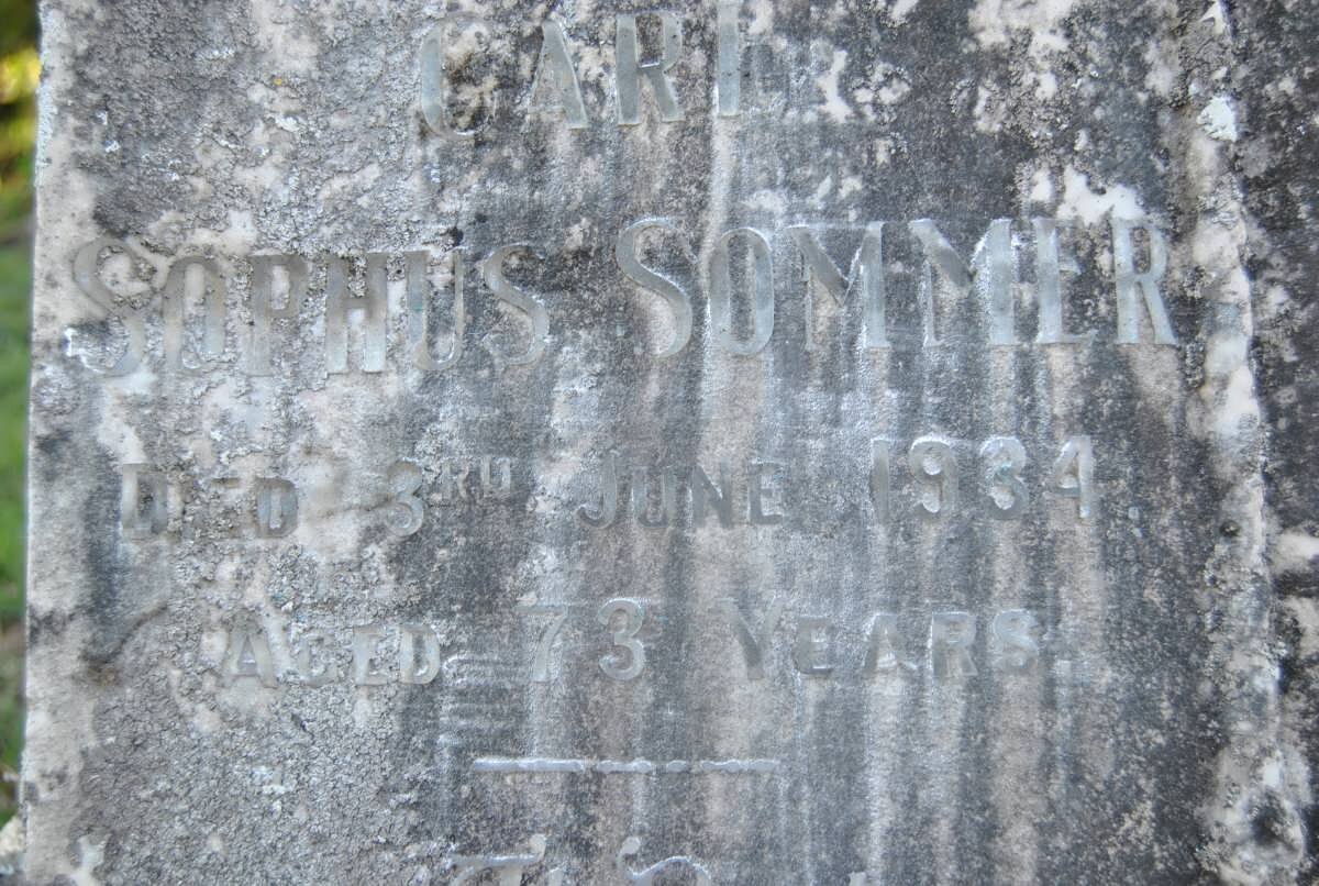 SOMMER Charles Sophus -1934