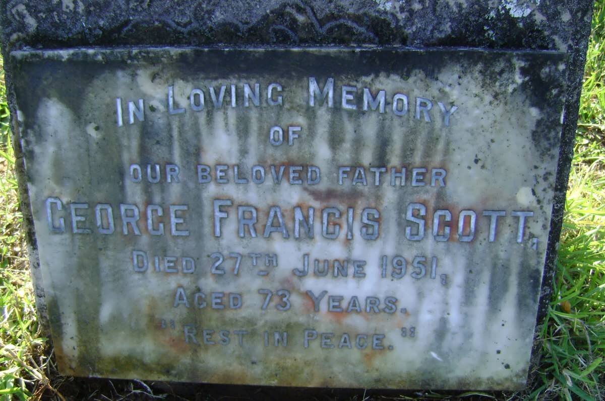 SCOTT George Francis -1951