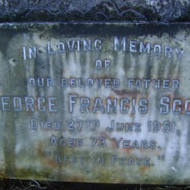 SCOTT George Francis -1951