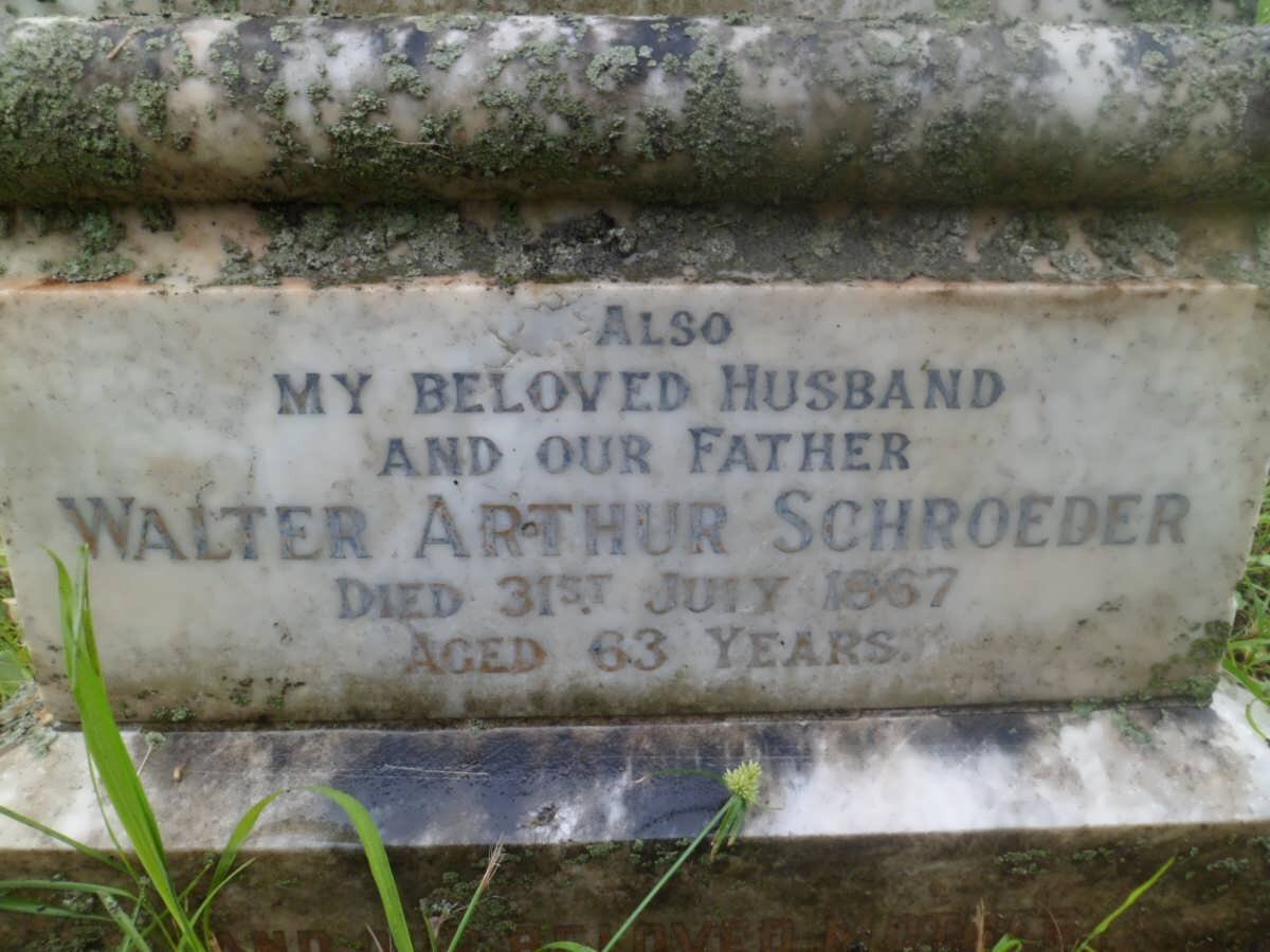 SCHROEDER Walter Arthur -1967