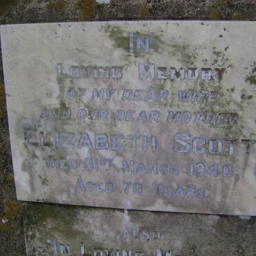 SCOTT Elizabeth -1940