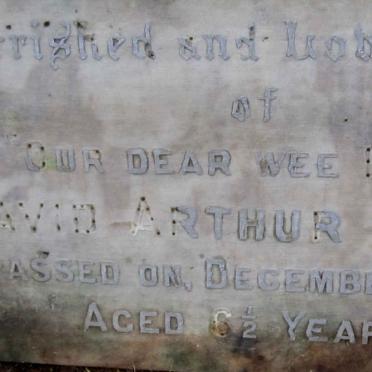 SCOTT David Arthur -1930