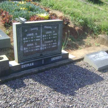 SNYMAN :: GRONBECK :: BOTHA