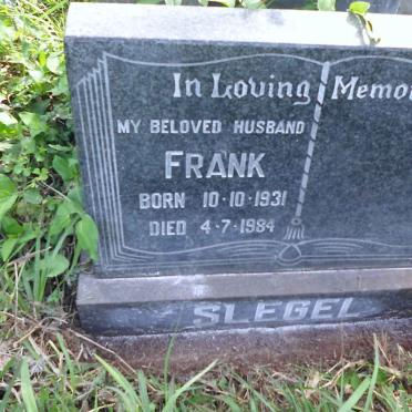SLEGEL Frank 1931-1984