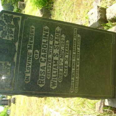 SLADE Rosa Caroline -1927