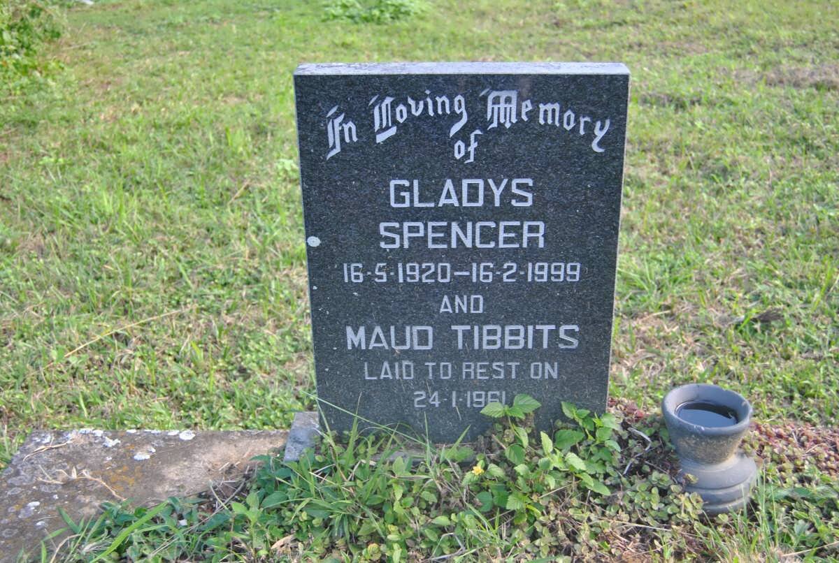SPENCER Gladys 1920-1999 :: TIBBITS Maud -1961