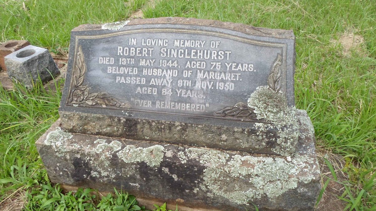 SINGLEHURST Robert -1944 &amp; Margaret -1950