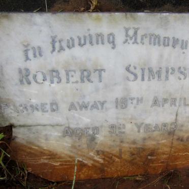 SIMPSON Robert -1957