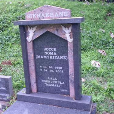 SIKHAKHANE Joyce Noma 1962-2002