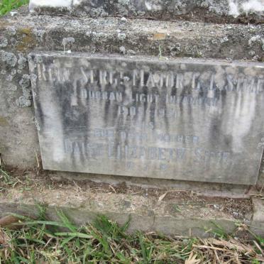 SIME George Lumsden 1905-1931 &amp; Daisy Elizabeth 1954