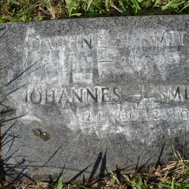 SMIT Johannes J. 1930-1991 &amp; Daphne R. 1935-1989