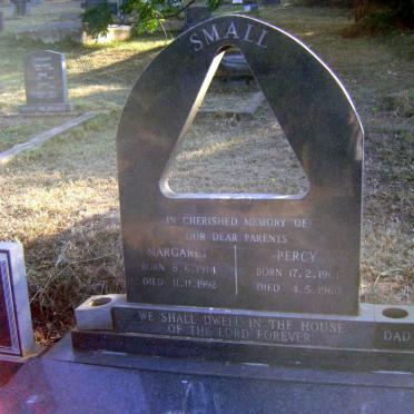 SMALL Percy 1901-1960 &amp; Margaret 1914-1992