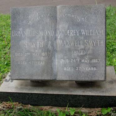 SMYTH Brian Desmond -1957 :: SMYTH Godfrey William Maxwell -1967