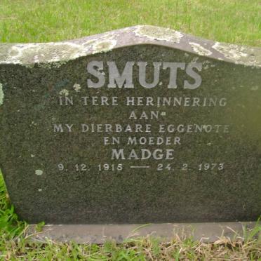 SMUTS Madge 1915-1973