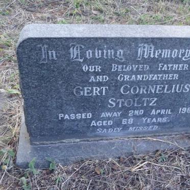 STOLTZ Gert Cornelius -1967