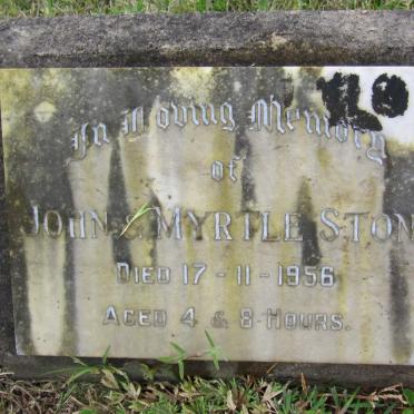 STONE John -1956 :: STONE Myrtle -1956